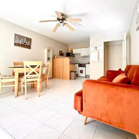 Apartamento T2 Le Scintillant Plage-parking-terrasse-piscine