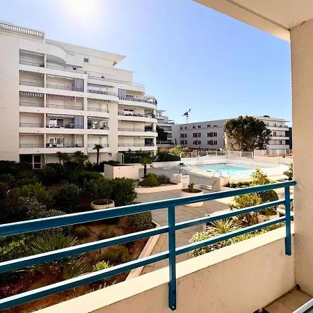 T2 Le Scintillant Plage-parking-terrasse-piscine Apartamento Fréjus